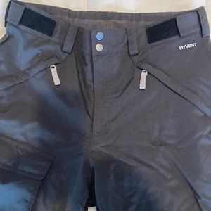 The North Face mens ski pants.  Black; Medium/short